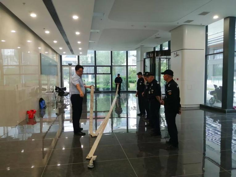 以練筑防，西電科技園立體聯動孵化器園區開展季度消防演練活動